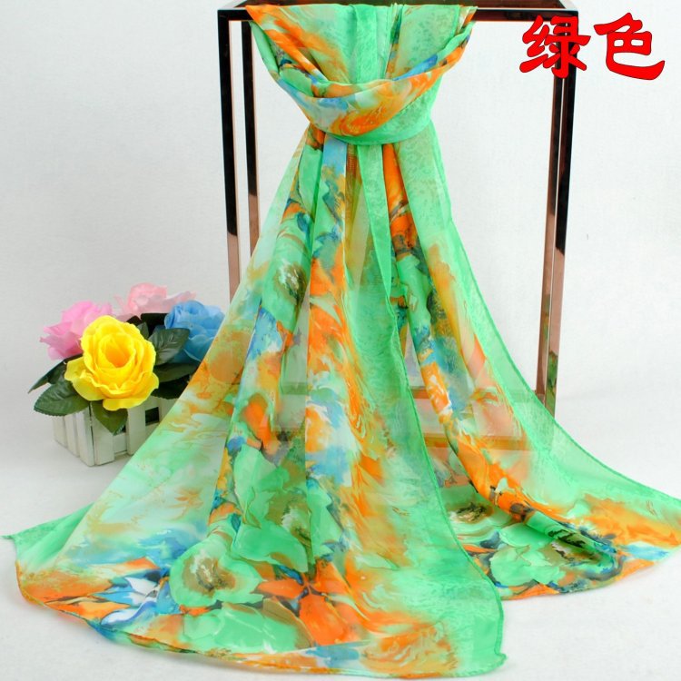 Wholesale silk scarf pattern