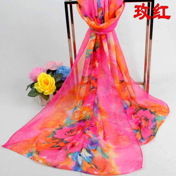 Wholesale silk scarf pattern