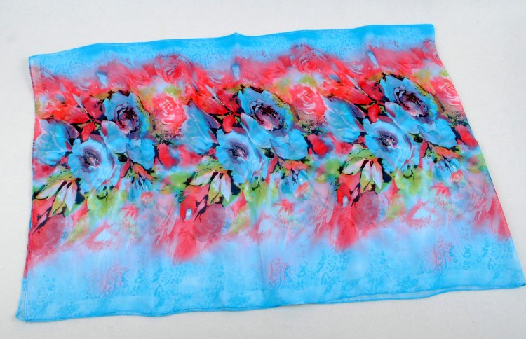 Wholesale silk scarf pattern
