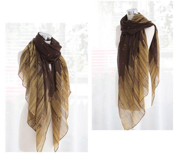 Voile scarves for women