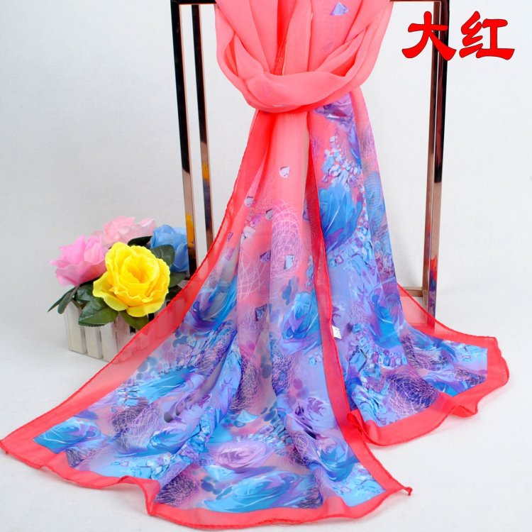 Wholesale silk butterfly scarf
