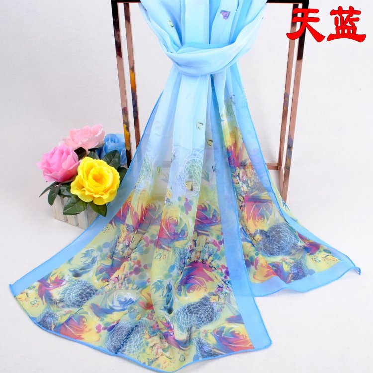 Wholesale silk butterfly scarf