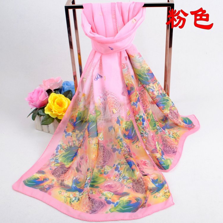 Wholesale silk butterfly scarf