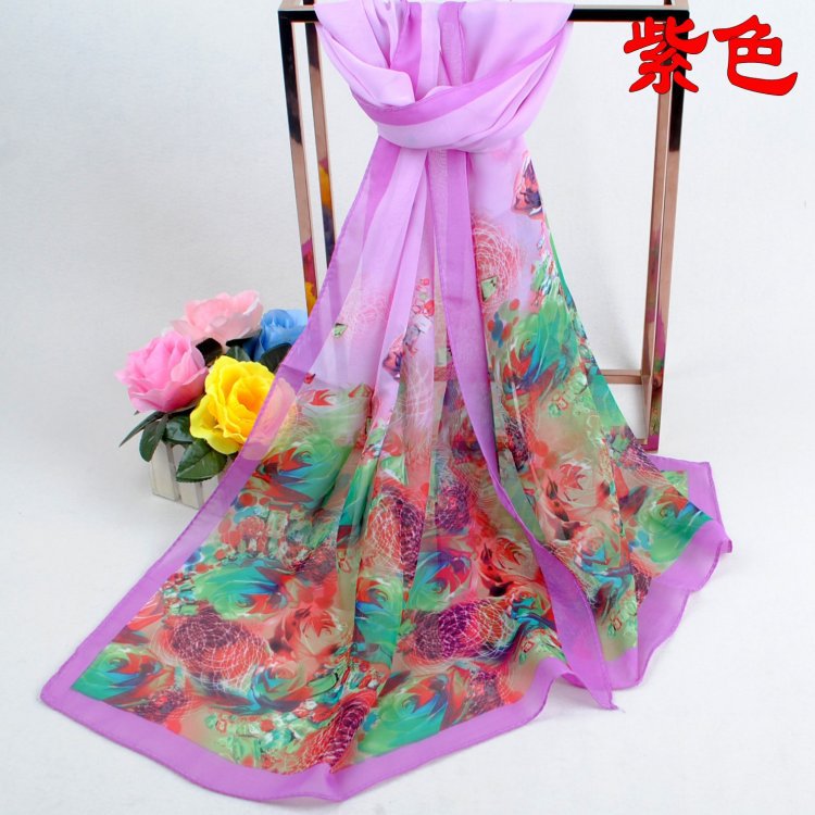 Wholesale silk butterfly scarf