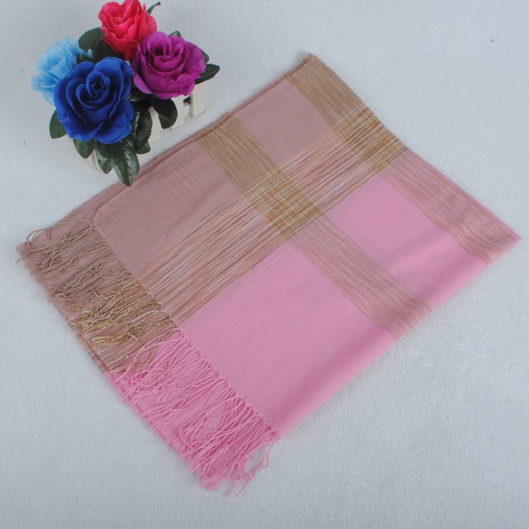 Wholesale tartan scarf cotton