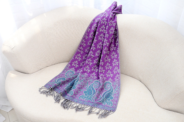 Jacquard pashmina scarf wholesale