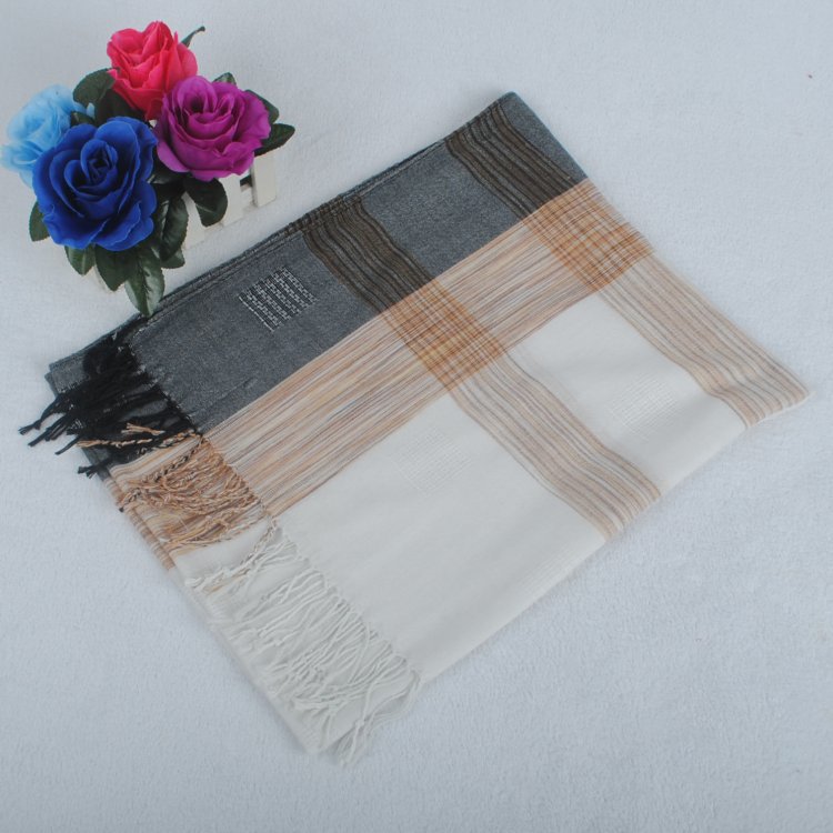 Wholesale tartan scarf cotton