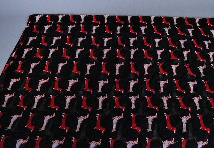 Animal print silk scarf wholesale