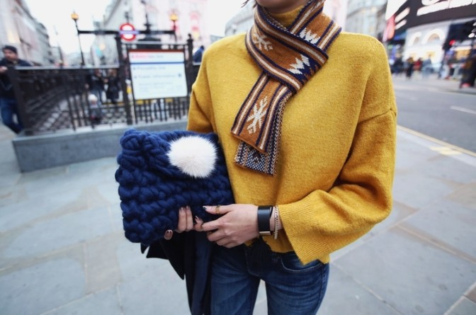 Wholesale knit wool scarf
