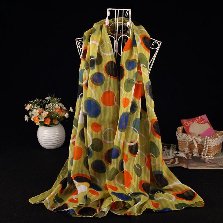 Linen cotton scarf wholesale