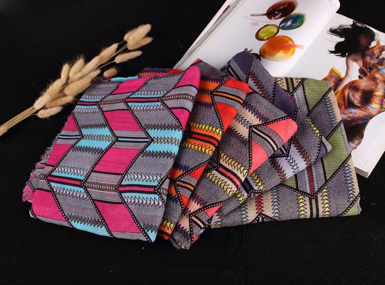 Wholesale striped scarves