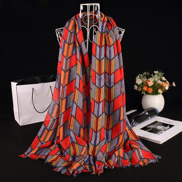 Wholesale striped scarves