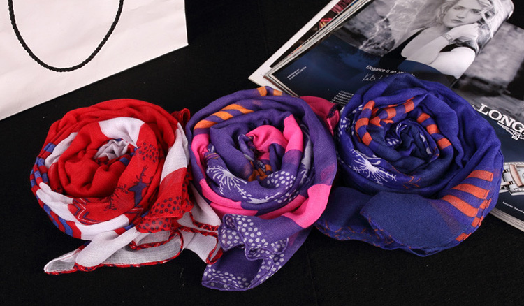 Wholesale christmas scarf