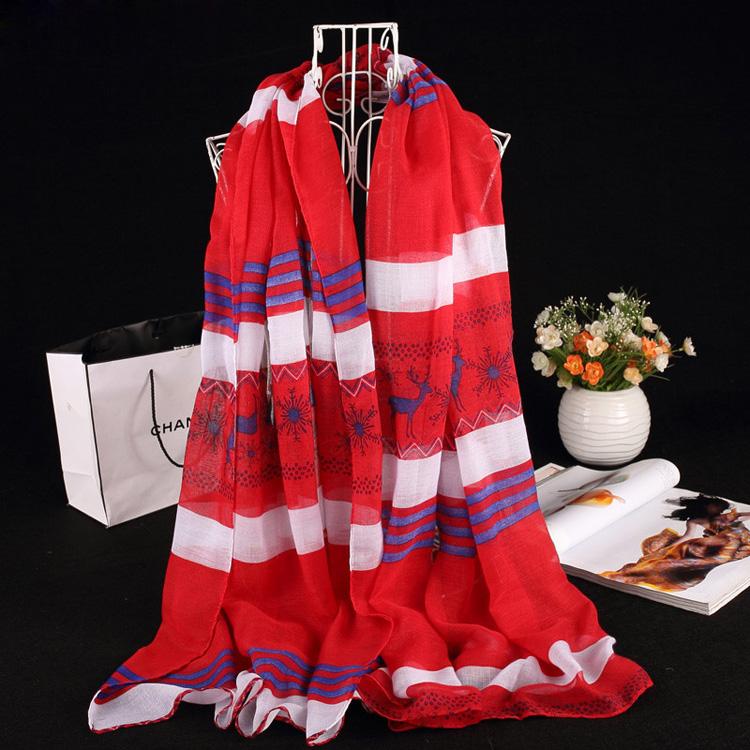 Wholesale christmas scarf