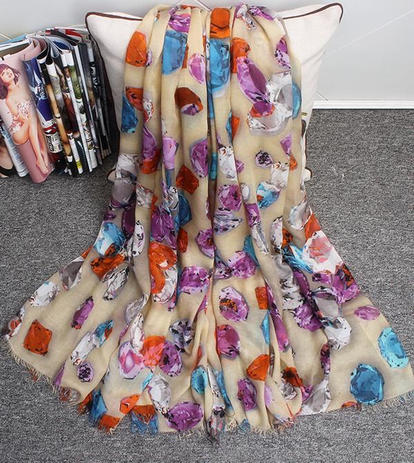 Wholesale scarf cashmere cotton fabric