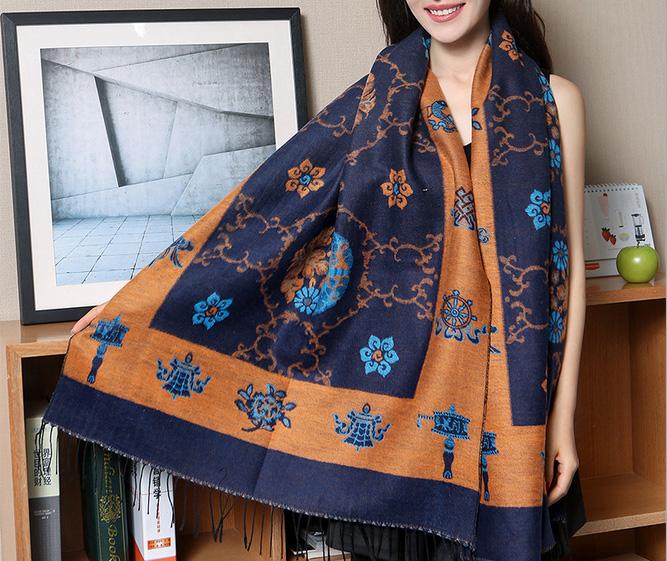 Cashmere infinity scarves