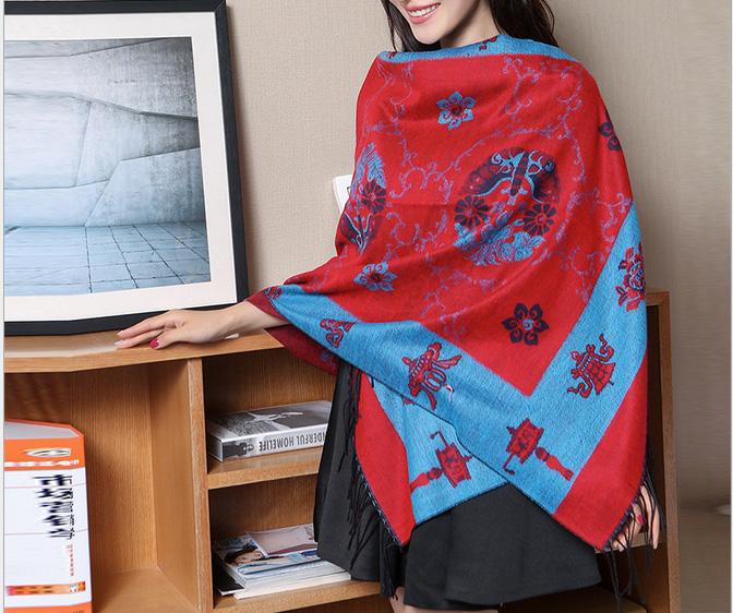 Cashmere infinity scarves