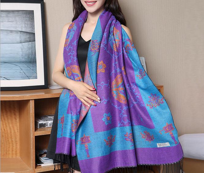 Cashmere infinity scarves