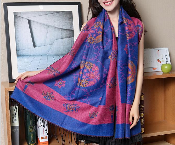Cashmere infinity scarves