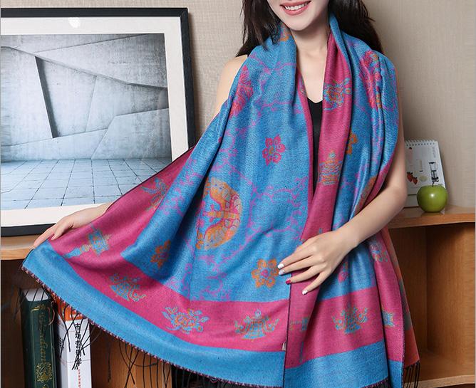 Cashmere infinity scarves