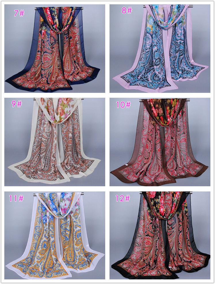 Wholesale painted silk scarf