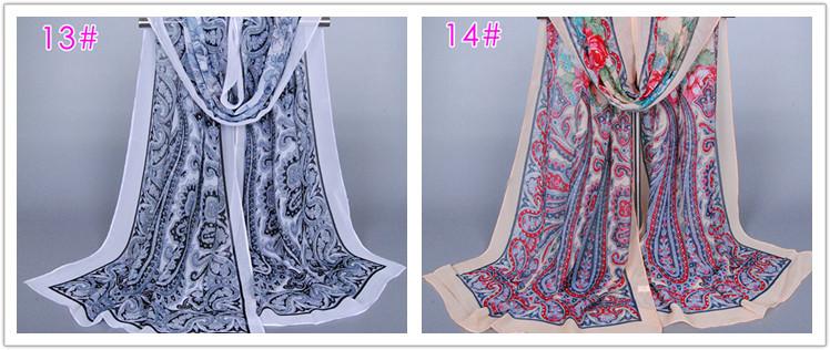 Wholesale painted silk scarf