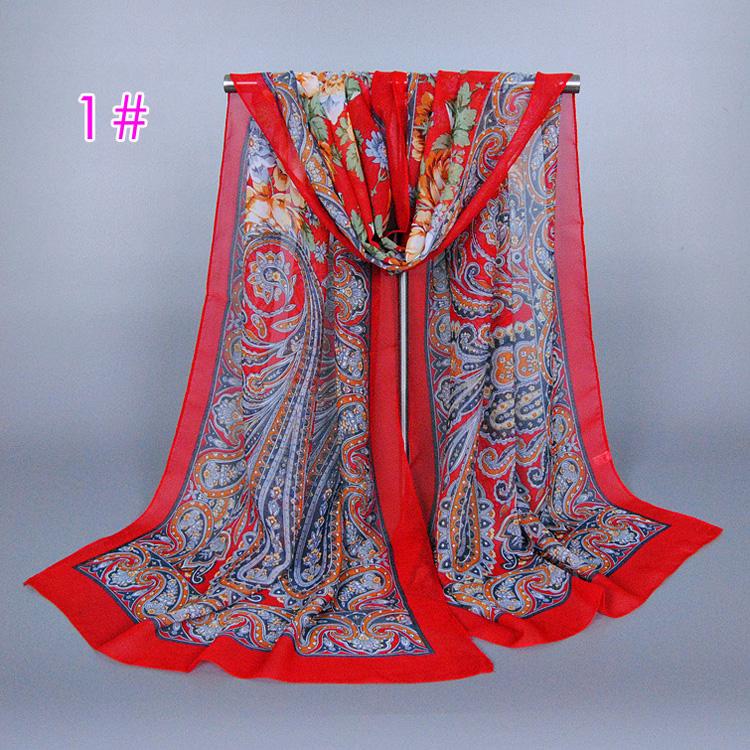 Wholesale painted silk scarf