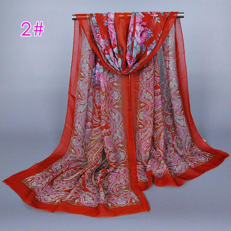 Wholesale painted silk scarf