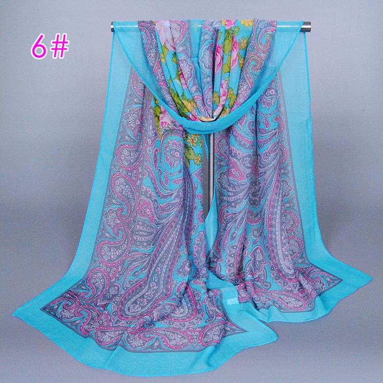 Wholesale painted silk scarf