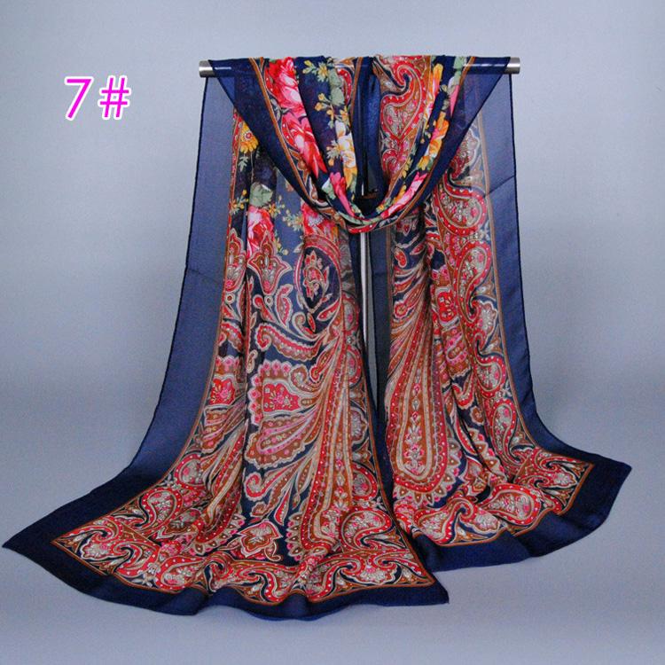 Wholesale painted silk scarf