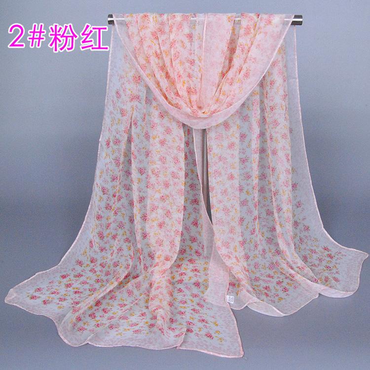 Silk print scarf wholesale