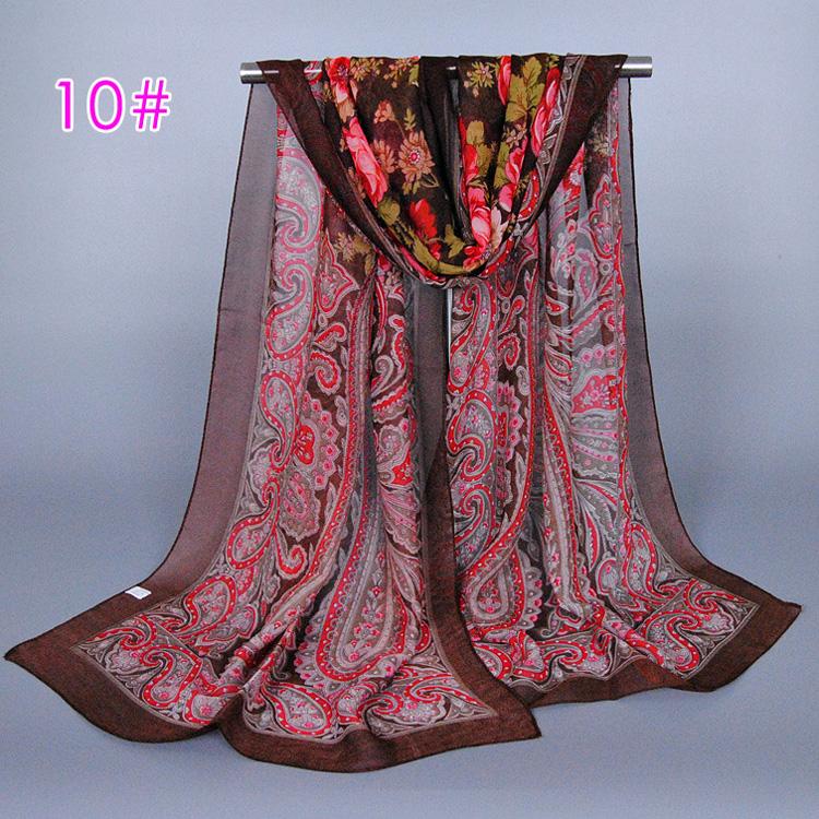 Wholesale painted silk scarf