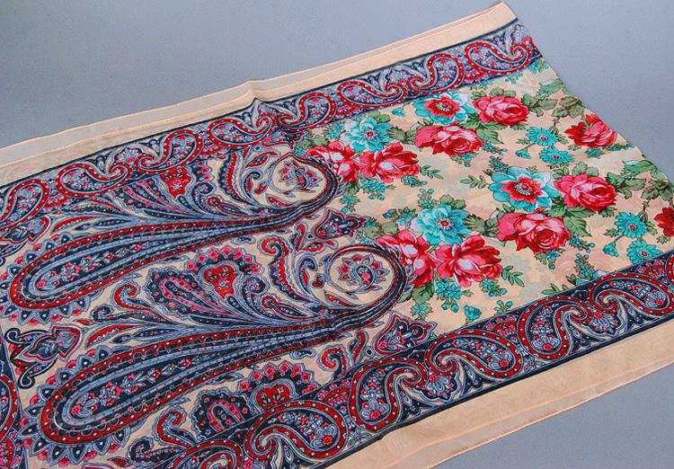 Wholesale painted silk scarf