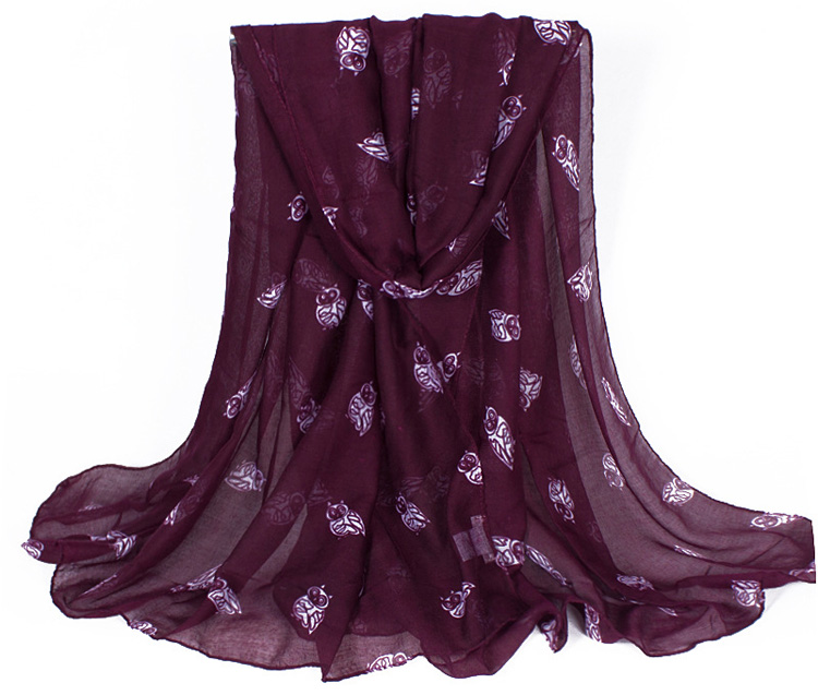 Silk viscose scarf wholeslae