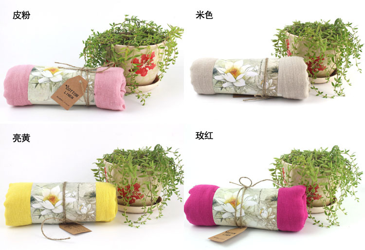 Pure cotton scarf wholesale