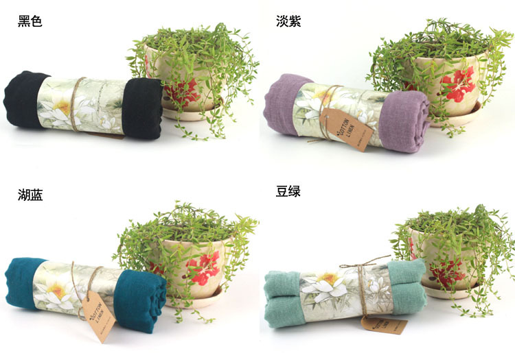 Pure cotton scarf wholesale