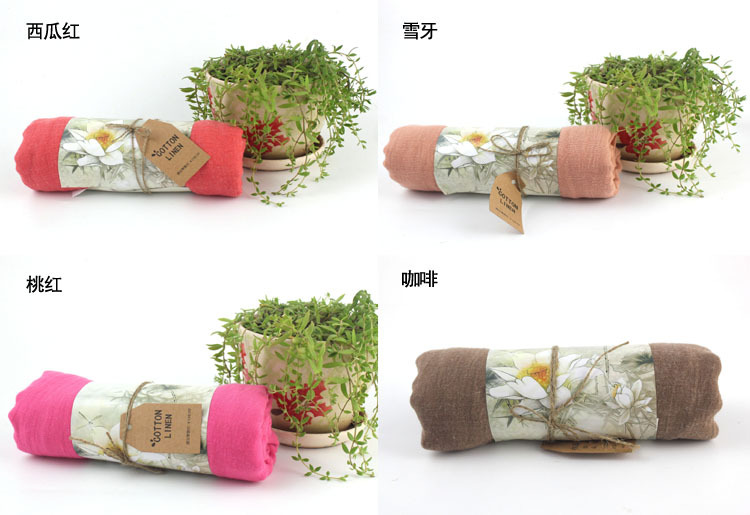 Pure cotton scarf wholesale