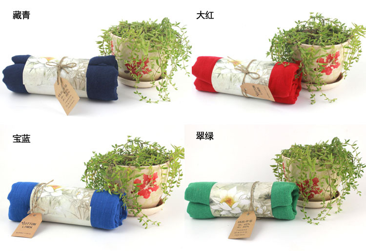 Pure cotton scarf wholesale
