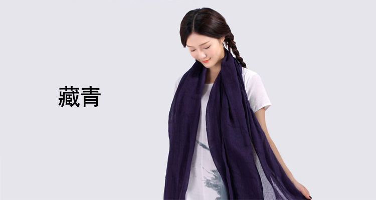 Pure cotton scarf wholesale