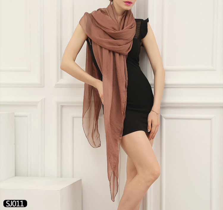 Wholesale pure silk scarf