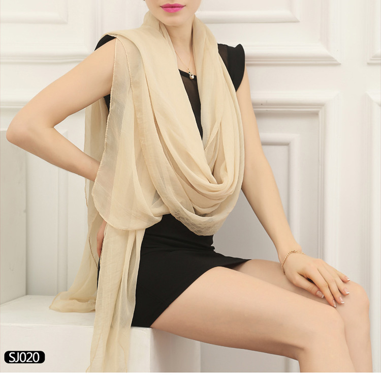 Wholesale pure silk scarf