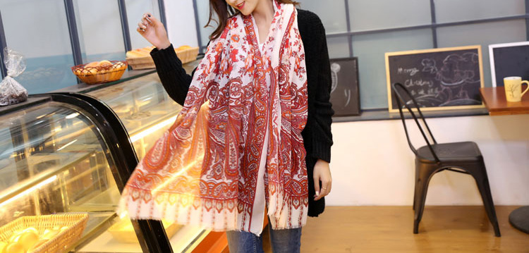 Silk floral scarf wholeslae