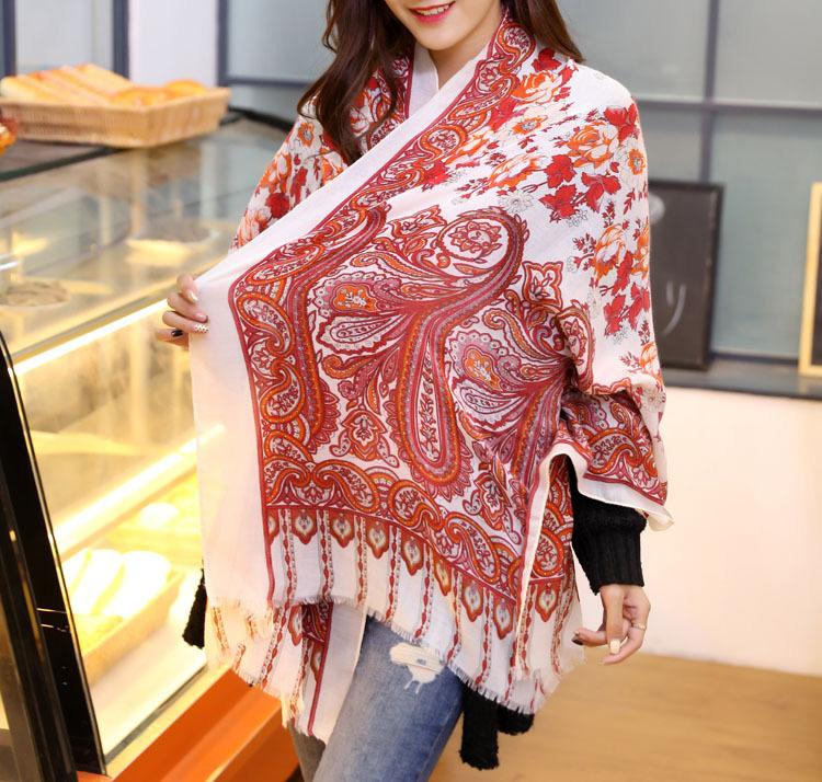 Silk floral scarf wholeslae