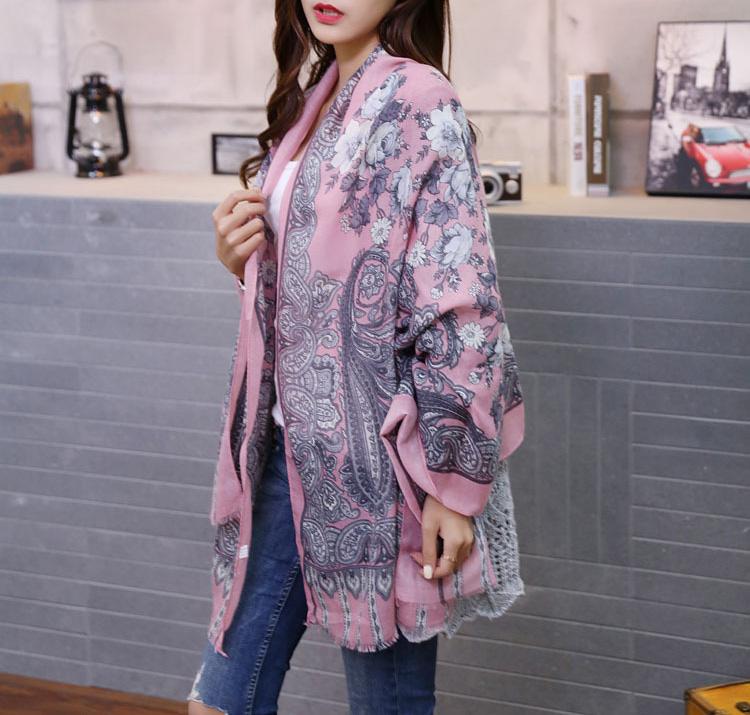 Silk floral scarf wholeslae