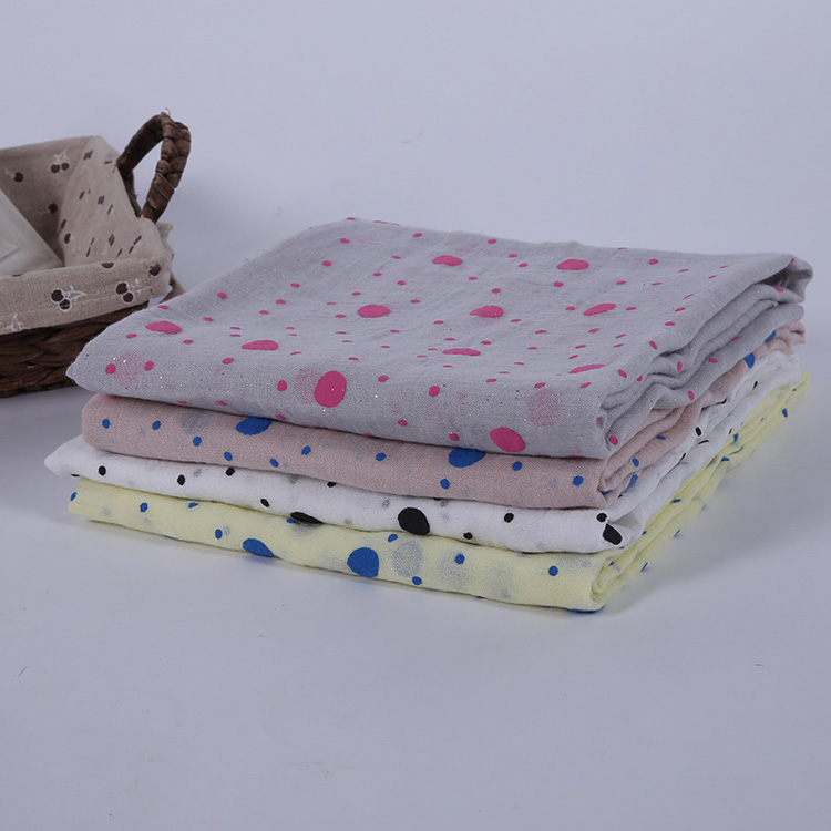 Polka dot silk scarf wholesale