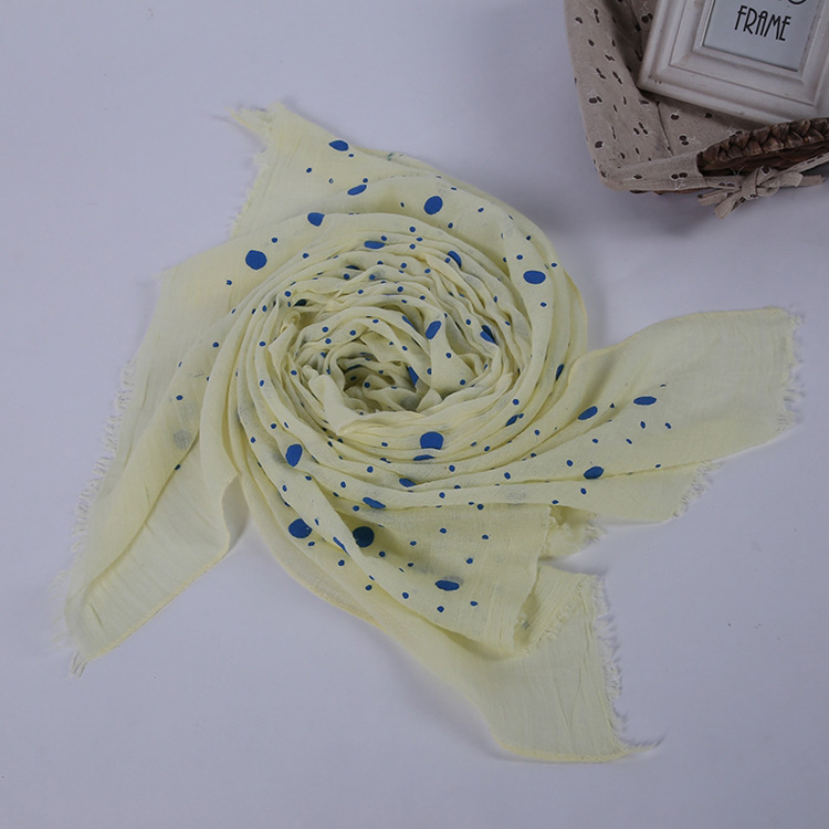 Polka dot silk scarf wholesale