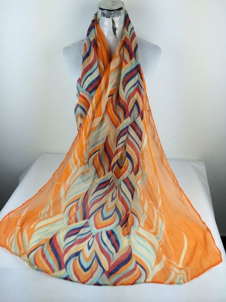 Winter print scarf wholesale
