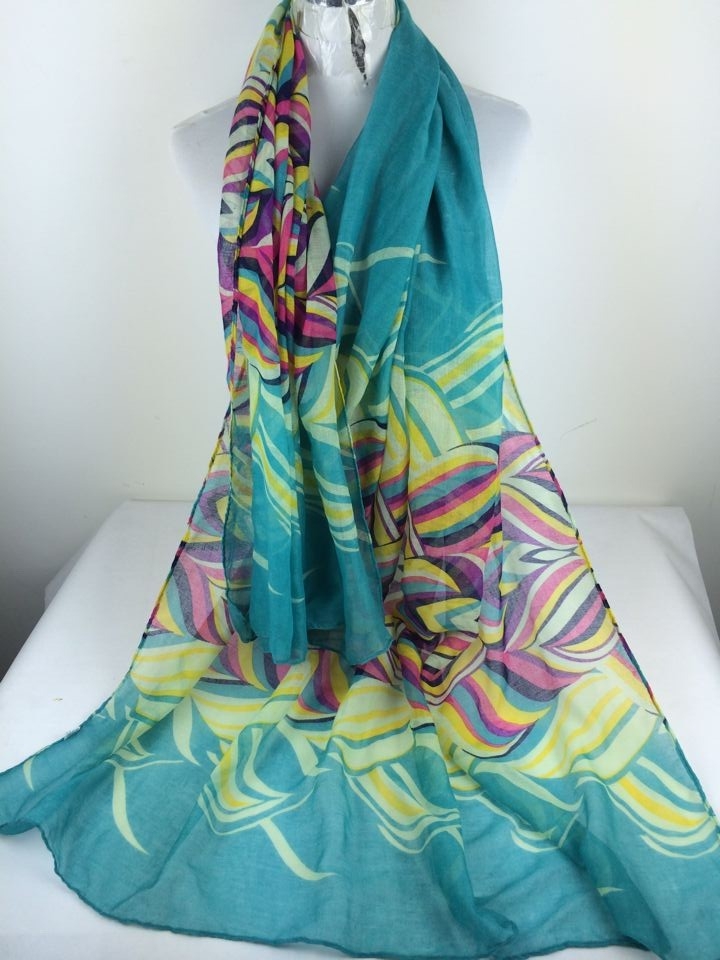 Winter print scarf wholesale