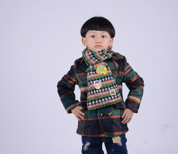 Winter children scarf