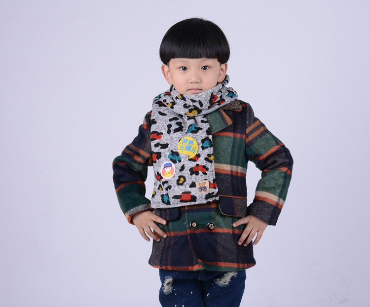 Winter children scarf
